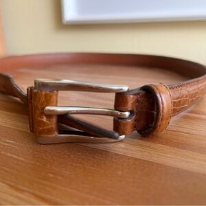 Brown Leather Belt size XS
